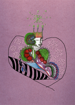 queen of hearts card